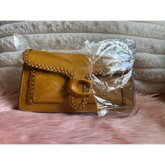 NWT Coach Tabby with Matching Wallet in Buttercup Yellow Whipstitch - Picture 7 of 13